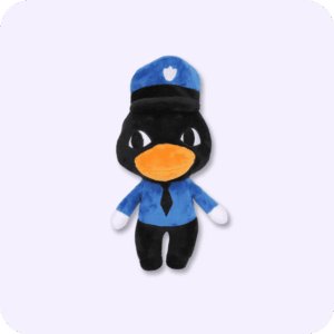 Cute Officer Duckman Animal Hospital Plush