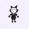 Secrect Agent Noir Animal Hospital Plush